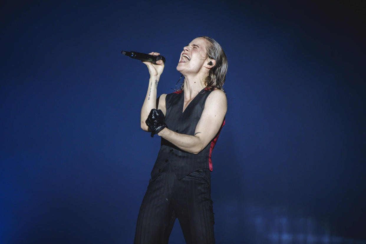 Christine and the Queens, ici sur la scène du Primavera Sound Festival, à Barcelone, au mois de juin.