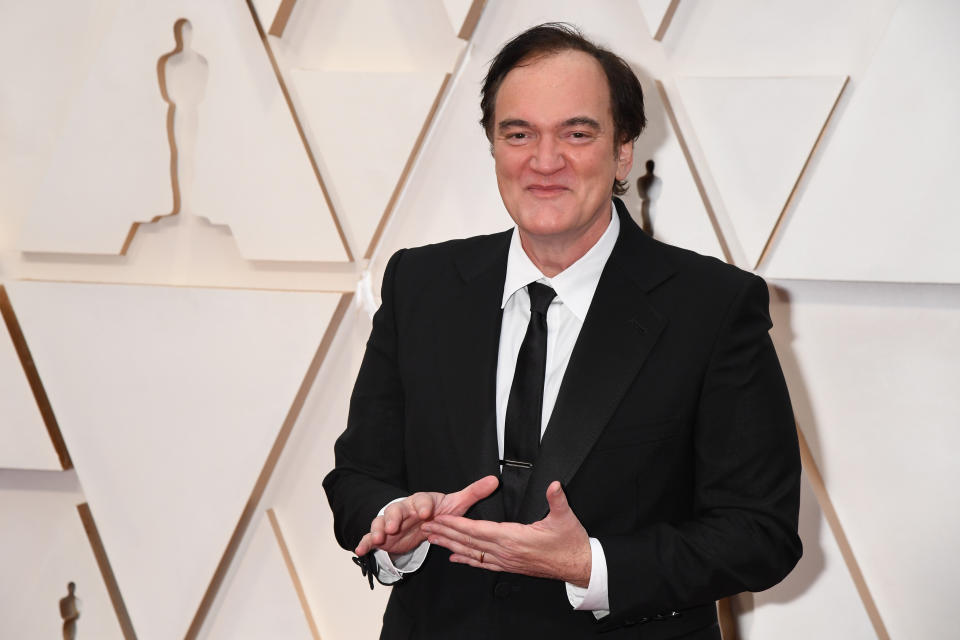 HOLLYWOOD, CALIFORNIA - FEBRUARY 09: Writer-director Quentin Tarantino attends the 92nd Annual Academy Awards at Hollywood and Highland on February 09, 2020 in Hollywood, California. (Photo by Jeff Kravitz/FilmMagic)