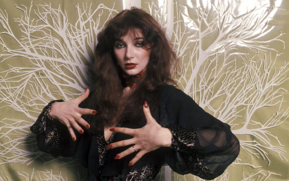 Running up that same old hill: Kate Bush was arguably the year's biggest breakout artist when her 1985 hit was used in Stranger Things - Peter Mazel