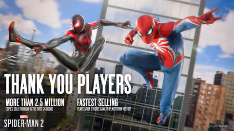 Marvel's Spider-Man 2 Breaks Sales Records to Become Fastest