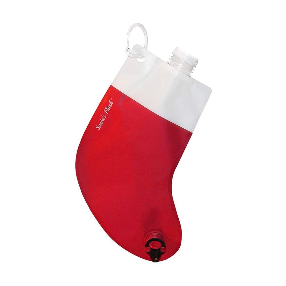 Santa Stocking Flask