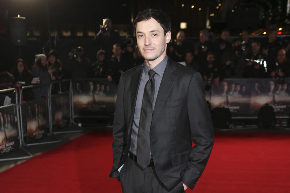 Director Wes Ball poses for photographers upon arrival at the fan screening of the film 'Maze Runner: The Death Cure' in London, Wednesday, Jan. 22, 2018. (Photo by Joel C Ryan/Invision/AP)