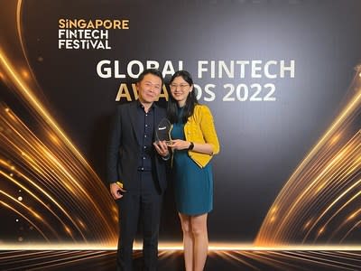 AsiaVerify wins the prestigious SFF Global FinTech Award, presented by the Monetary Authority of Singapore