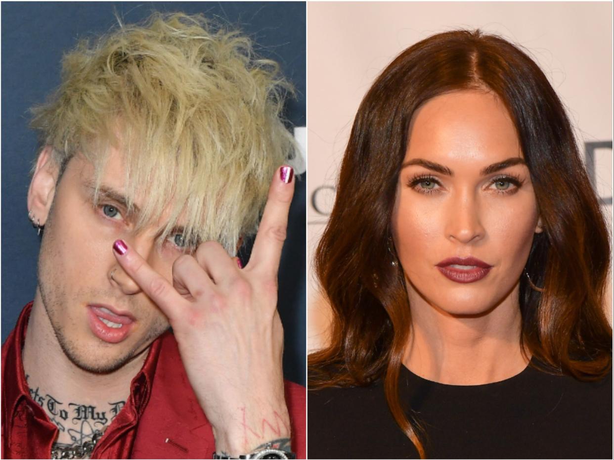 Machine Gun Kelly and Megan Fox (Getty)