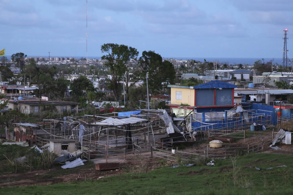 The Gonz&aacute;lez Echevarr&iacute;a brothers' dairy farm was battered by Hurricane Maria. (Photo: Carolina Moreno/HuffPost)