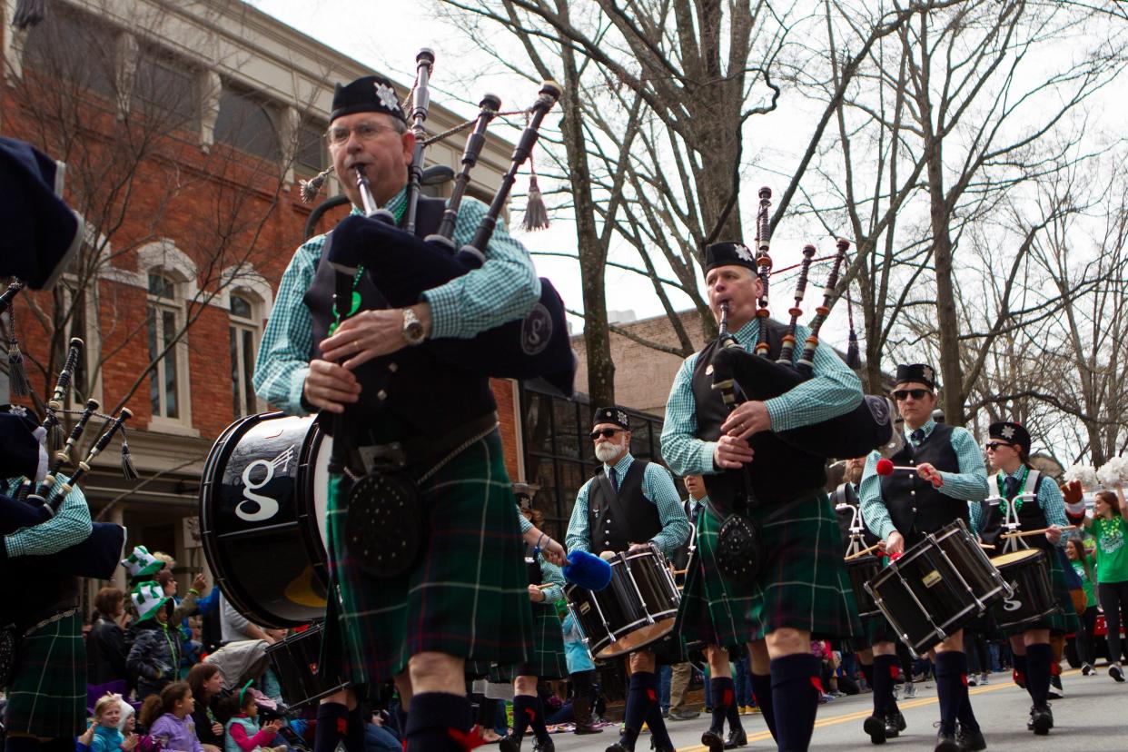 The Greenville St. Patrick's Day Parade will go on Saturday in downtown Greenville.