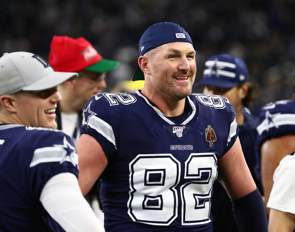 Now that he's retired from the NFL (for the second time), Jason Witten is becoming a high school football coach. (Matthew Emmons-USA TODAY Sports)