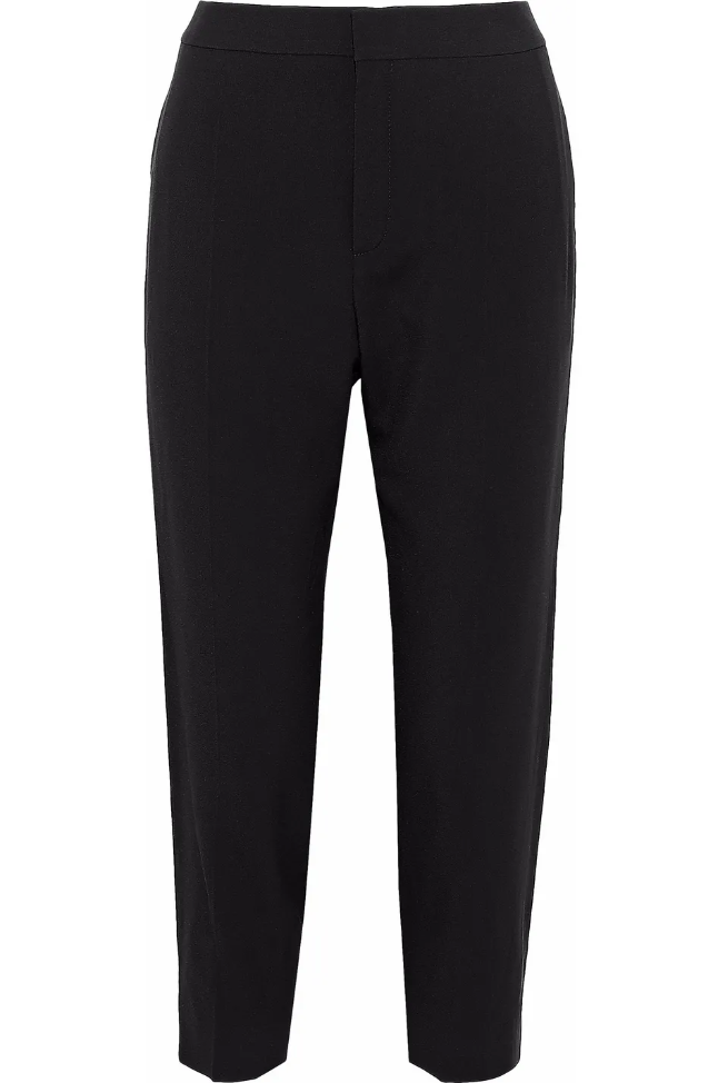 Chloe Cropped Crepe Pants