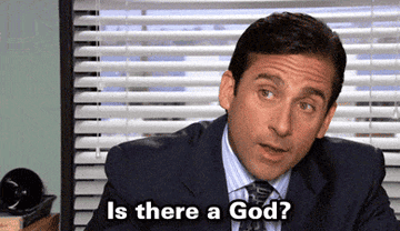 Michael asks, "Is there a God? If not, what are all these churches for? And who is Jesus' dad?"