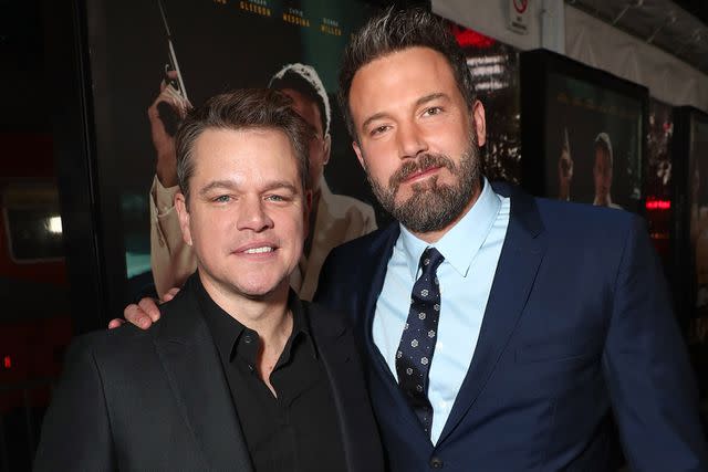 Todd Williamson/Getty Matt Damon and Ben Affleck