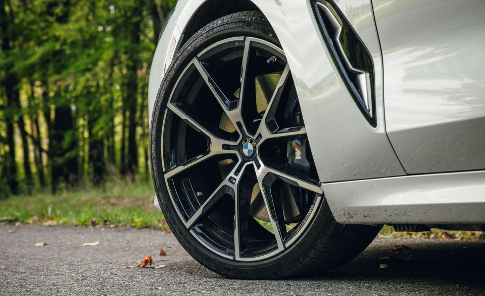<p>With its 20-inch Michelin Pilot Sport 3 ZP summer tires, the rear-drive 840i clung to the skidpad with 0.95 g of grip and stopped from 70 mph in 161 feet.</p>