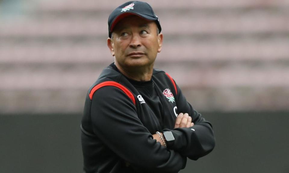 Eddie Jones during England’s summer series defeat in South Africa. The head coach knows results must improve in the autumn internationals.