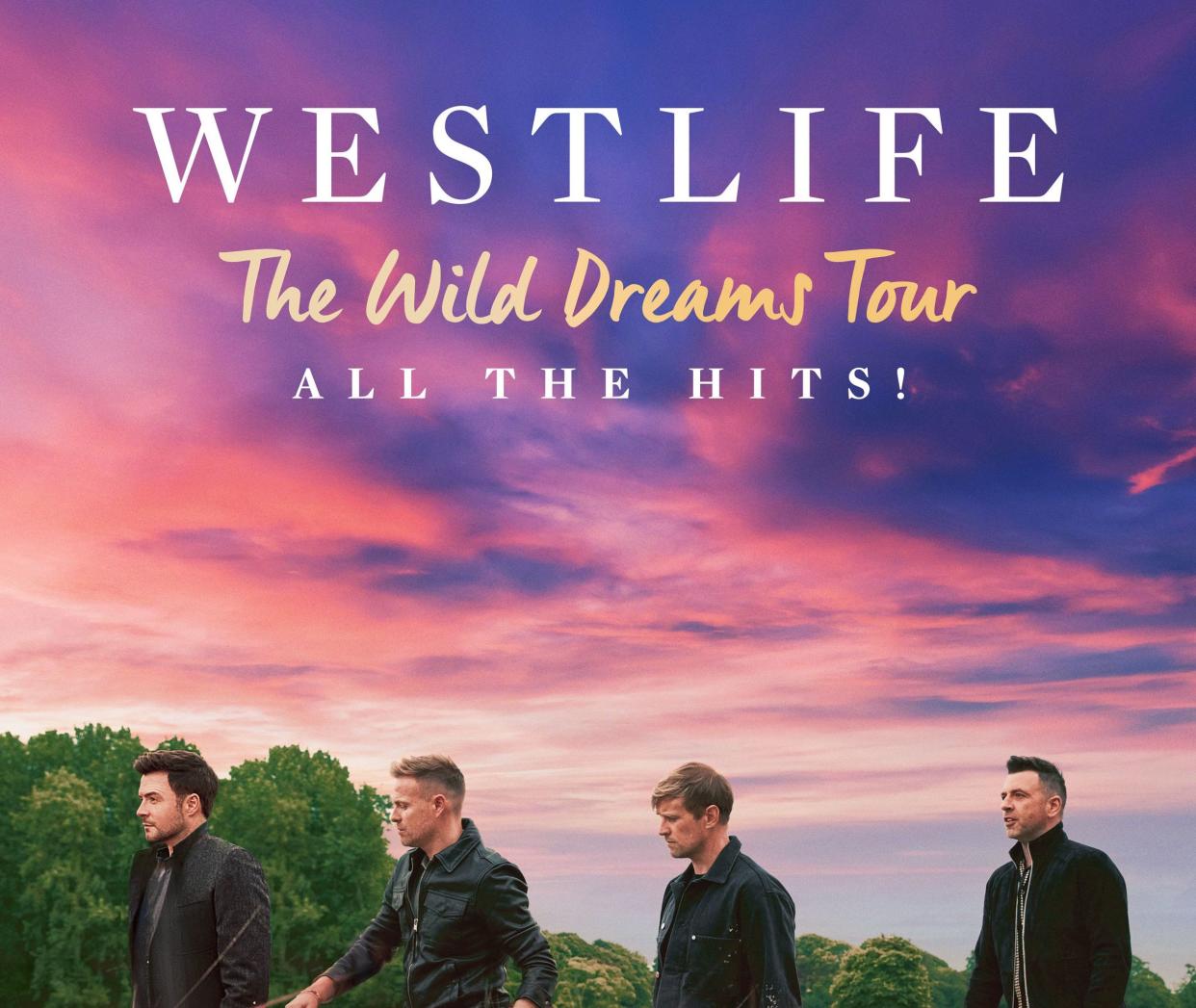 Westlife will be performing in Singapore on 16 February 2023 as part of the Wild Dreams tour. (PHOTO: UnUsUaL Entertainment)