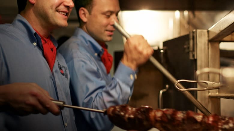 Gaucho chefs at Fogo 