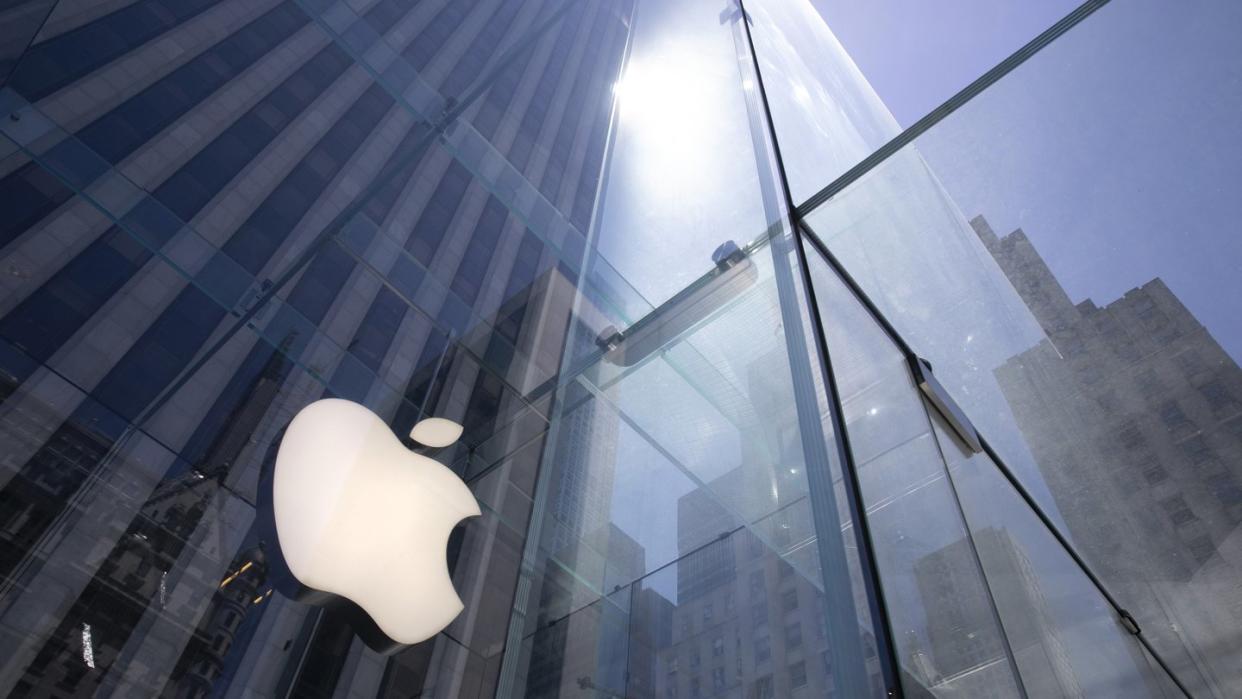 Ein Apple Store auf der Fifth Avenue. Apple will am 15. September neue Produkte vorstellen.