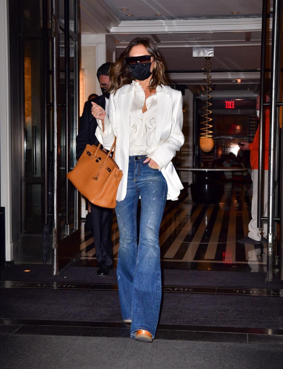 White T-shirt and Jeans