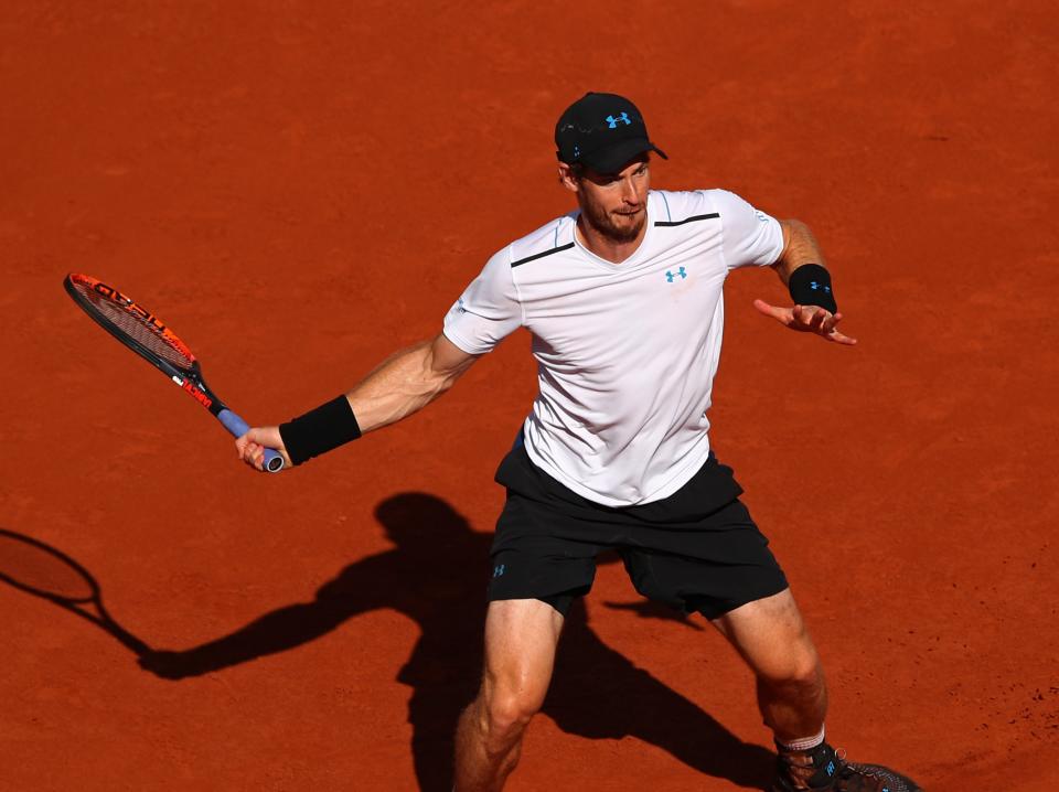 Andy Murray in action in Paris in 2017 (Getty Images)