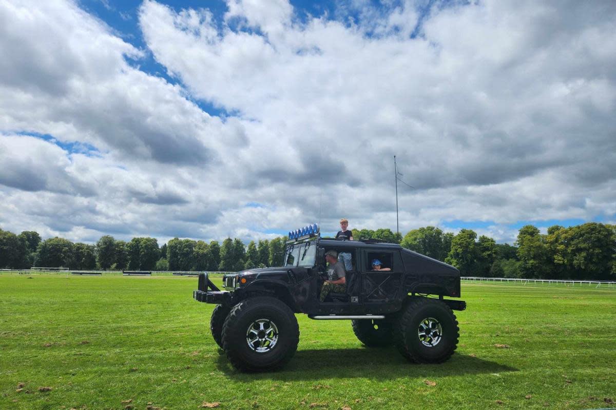 SHOW: Monster Truck Mayhem at Pitchcroft was described by some as disappointing and blamed by others for today's gridlock <i>(Image: Supplied)</i>