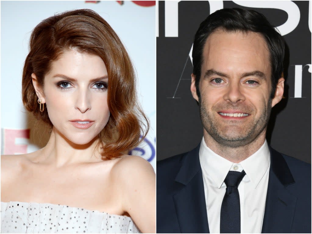 Anna Kendrick and Bill Hader (Getty)