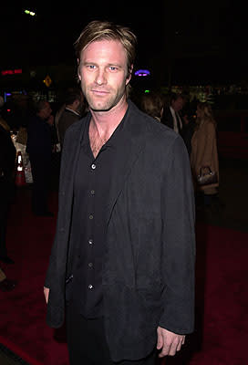 Aaron Eckhart at the Los Angeles premiere of Warner Brothers' The Pledge