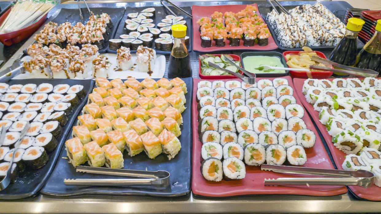 Photo of japanese food buffet