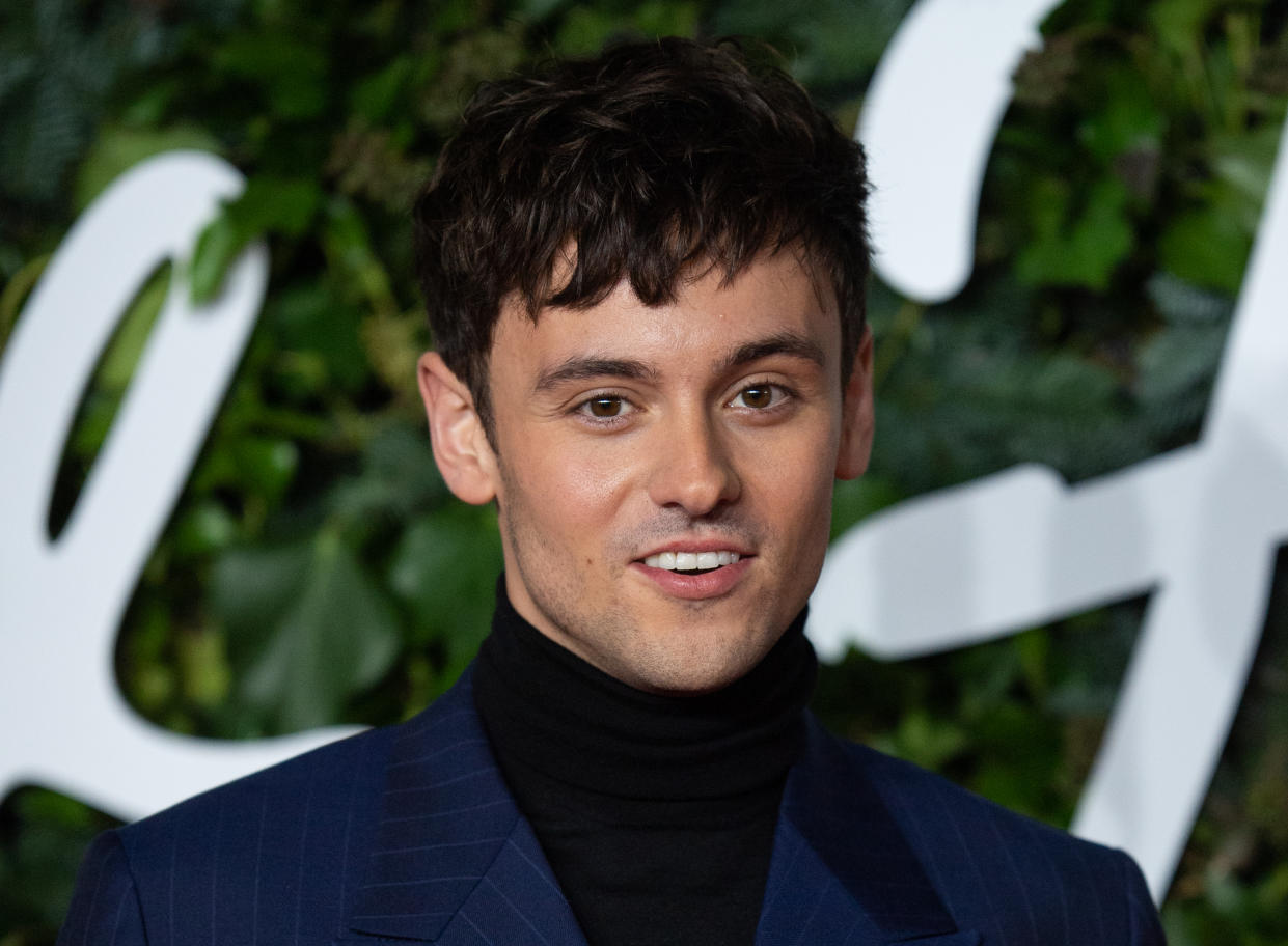 Tom Daley is delivering Channel 4's Christmas message for 2021. (Photo by Samir Hussein/WireImage)