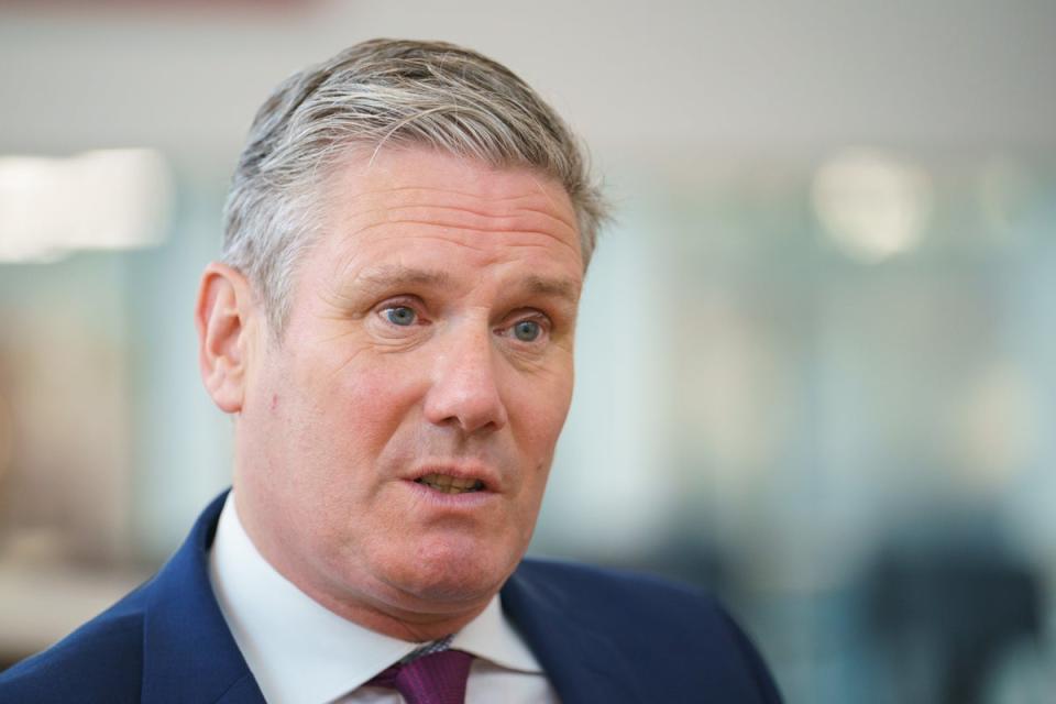 Union leader Mick Lynch said Sir Keir Starmer needed to ‘connect with working-class people’ (Dominic Lipinski/PA) (PA Wire)