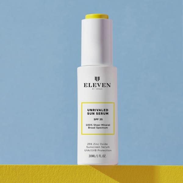 This sun serum is meant to be lightweight and applied before makeup for a demi-matte look. It has a 4.3-star rating over more than 70 reviews. <a href="https://fave.co/2Hghbxa" target="_blank" rel="noopener noreferrer">Originally $50, get it now for 20% off at Credo Beauty</a>.