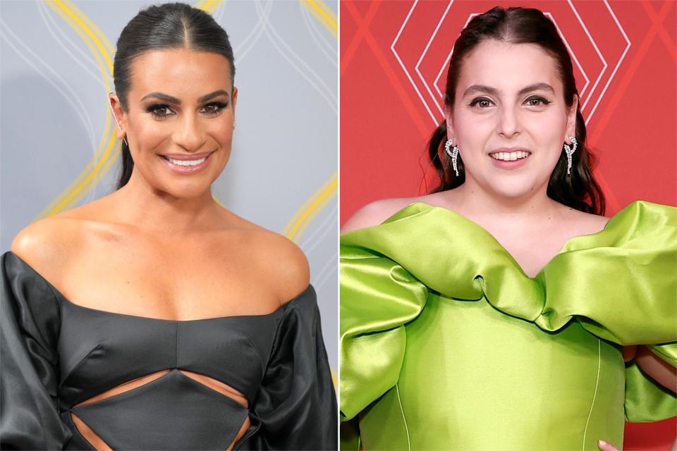 Lea Michele, Beanie Feldstein