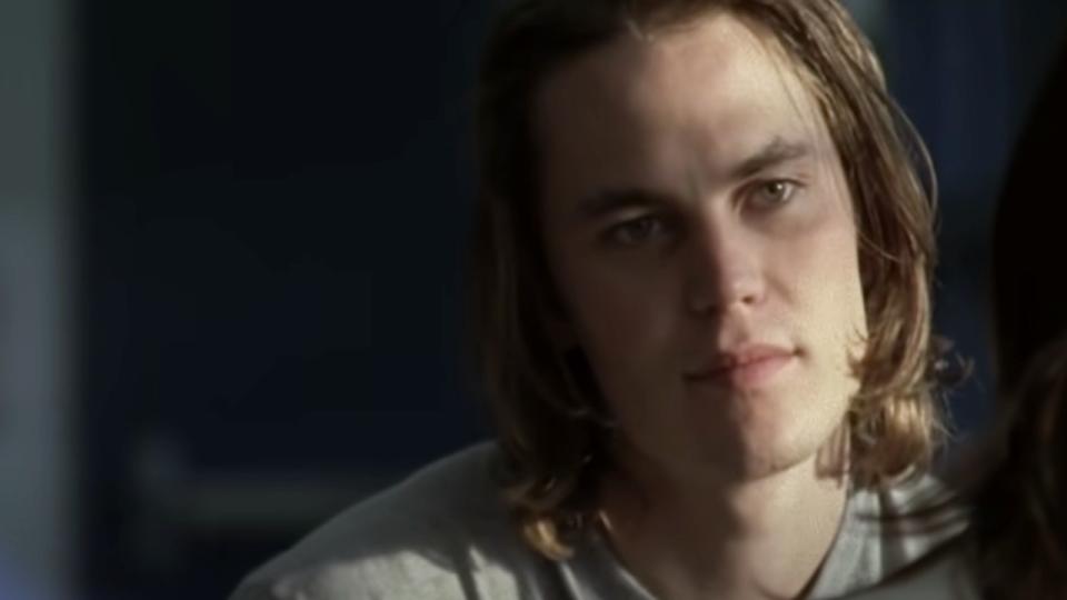 Taylor Kitsch as Tim Riggins in the show Friday Night Lights