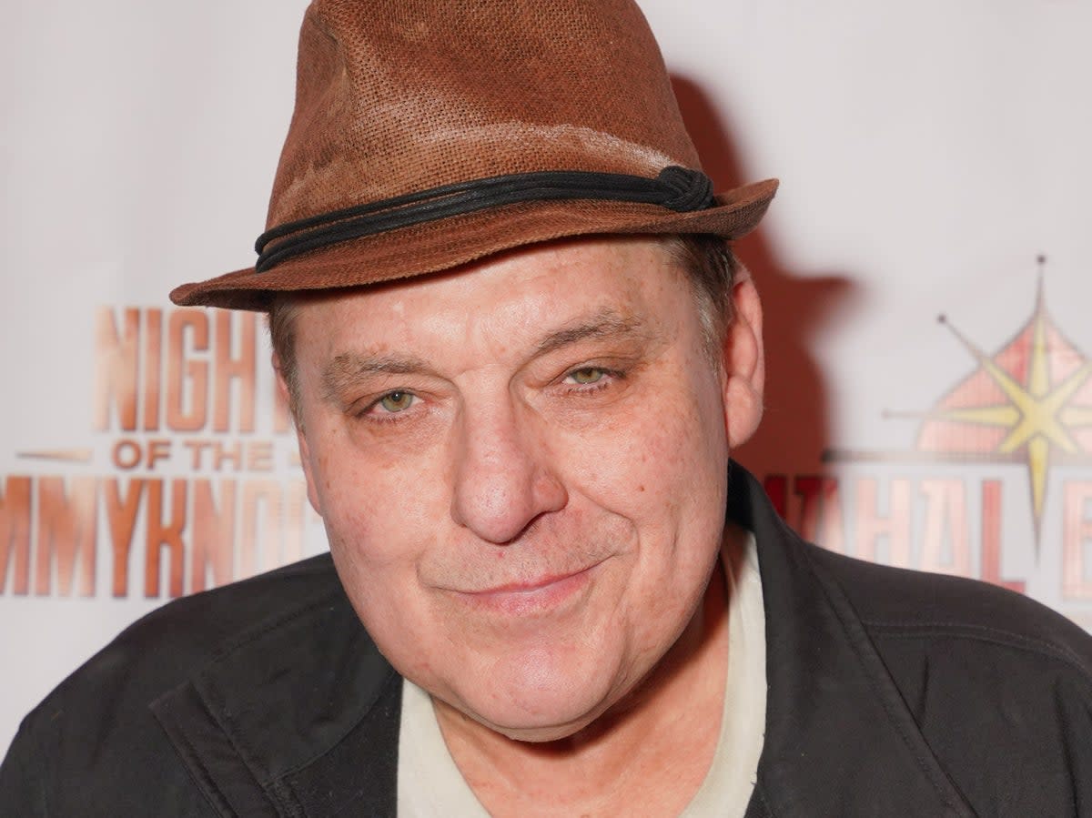 File: Tom Sizemore attends the world premiere red carpet for "Night of the Tommyknockers" at  the Fine Arts Theatre on 19 November 2022 in Beverly Hills, California  (Getty Images)