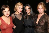 <p> Demi Moore&apos;s three daughters with ex Bruce Willis, Tallulah, Rumer, and Scout Willis,&#xA0;are said to&#xA0;have given their mother the cold shoulder in 2012, during her allegedly uncontrollable post-divorce partying phase after her split from Ashton Kutcher. This temporary rift added to another vicious cycle of mother-daughter clashes, as Demi had been&#xA0;estranged&#xA0;from her own mother, Virginia Guynes, from 1990 until right before Guynes died in 1998 of a brain tumor. Rumer Willis, rumored to be close with ex-stepfather Kutcher,&#xA0;stuck up for Demi in 2014, despite their conflicts: &quot;My mom has always made how [my sisters and I] feel about situations the most important thing,&quot; she told Access Hollywood. &quot;I think it was more her going, &apos;Hey, this is my life and these are my kids and my priorities. So if you want to come and kind of join our crazy clan, this is what I already have kind of built.&apos; Which I find so amazing and respectful. It&apos;s one of the things that I admire most about my parents, is that they set such an incredible example for kind of putting their children first and keeping a family together, no matter what.&quot; </p>