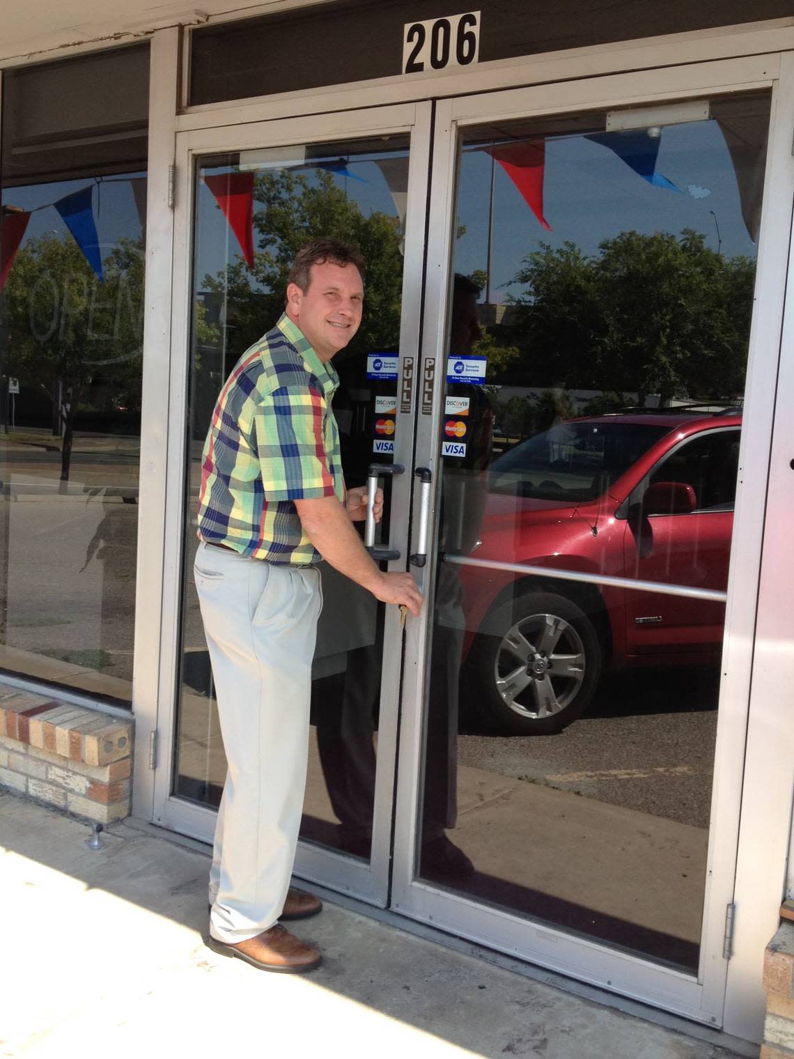 Patrick Shibley is pictured in 2012, just after he took over the lease for the space at 206 E. Kellogg that would become Doo-Dah Diner.