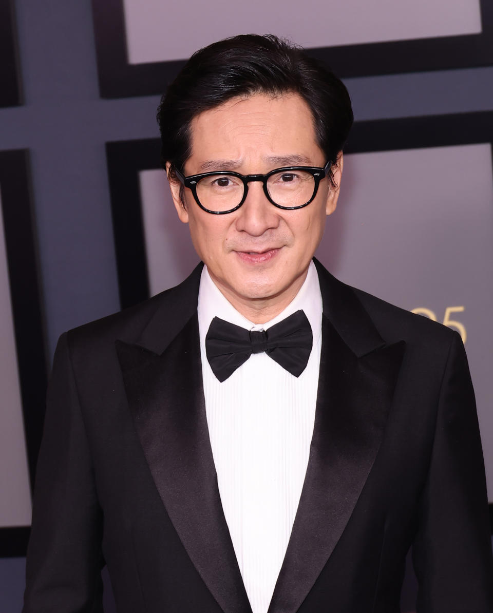 LOS ANGELES, CALIFORNIA - NOVEMBER 19: Ke Huy Quan attends the Academy of Motion Picture Arts and Sciences 13th Governors Awards at Fairmont Century Plaza on November 19, 2022 in Los Angeles, California. (Photo by Emma McIntyre/WireImage)