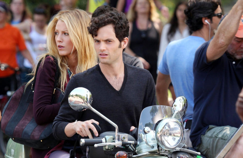 Penn Badgley et Blake Lively