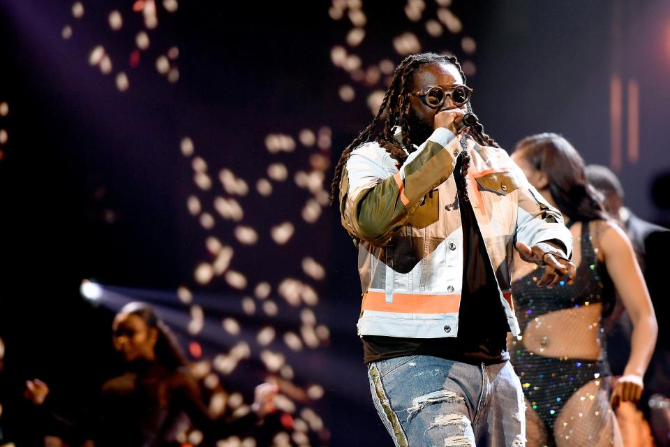 File image: T-Pain performs onstage at the BET Hip Hop Awards 2019  (Getty Images)