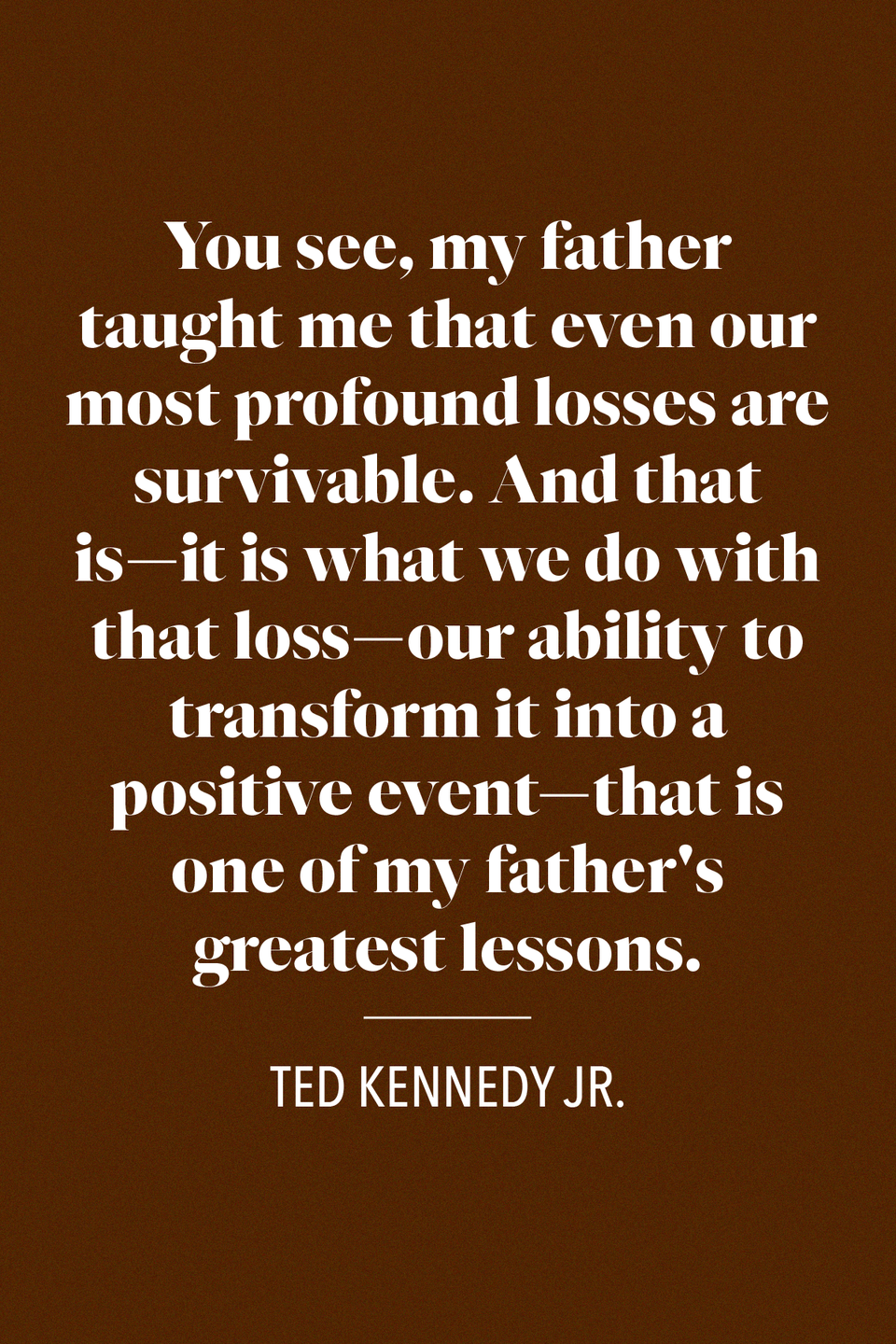 Ted Kennedy Jr.