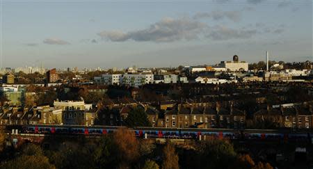 A general view shows part of the London Borough of Lambeth in London November 22, 2013. REUTERS/Luke MacGregor