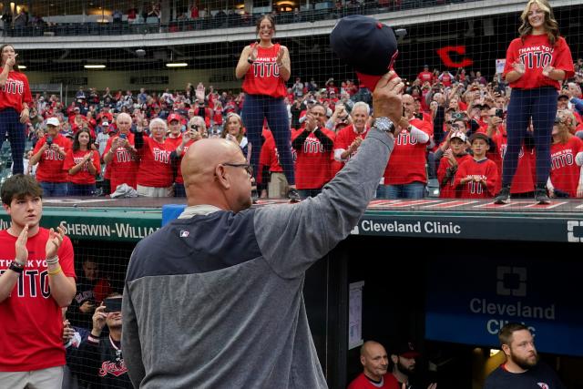 Fans react after team plays final home game as Cleveland Indians