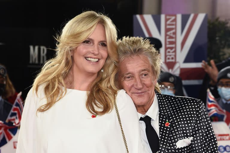 Rod Stewart se casó 3 veces y tuvo 8 hijos fruto de su relación con 5 mujeres