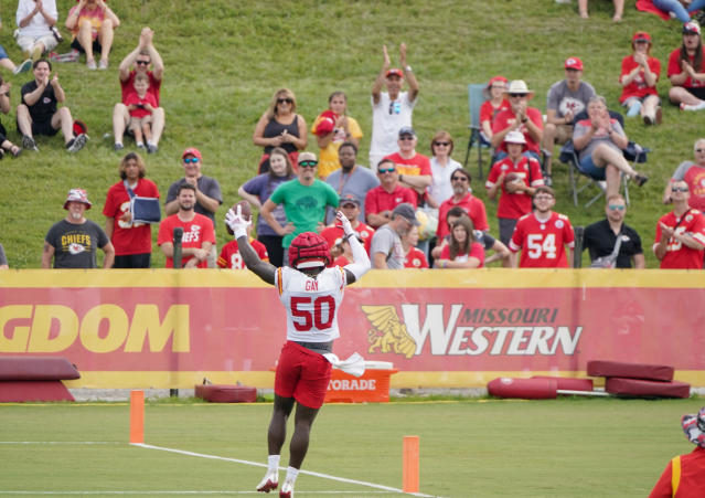 WATCH: Chiefs LB Willie Gay Jr. mic'd up at practice