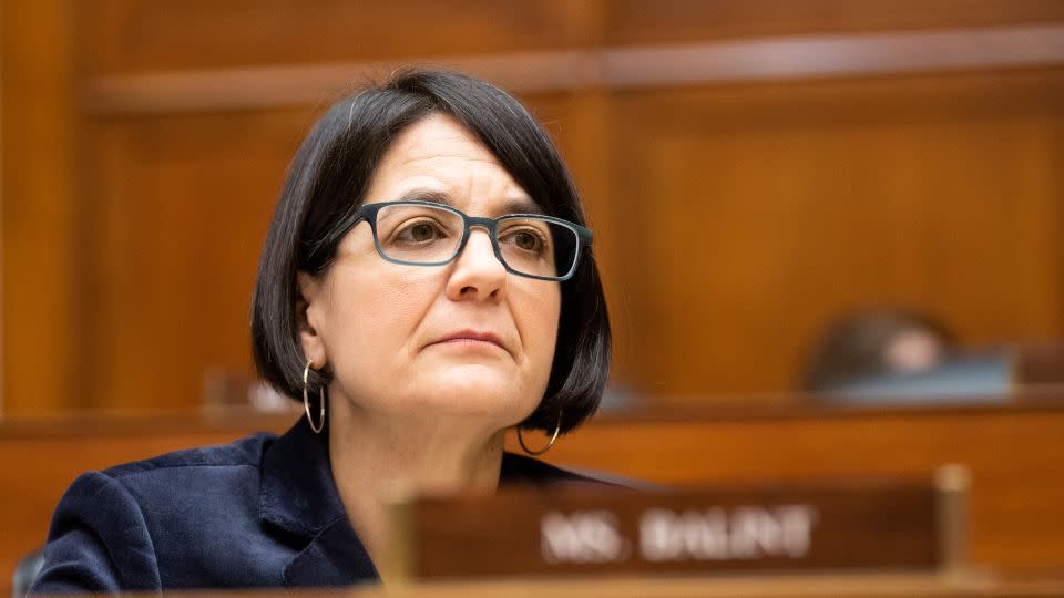 Rep. Becca Balint, a Democrat from Vermont, participates in the House Oversight and Accountability Committee organizing meeting in the Rayburn House Office Building on Tuesday, January 31, 2023. - Bill Clark/CQ-Roll Call, Inc./Getty Images