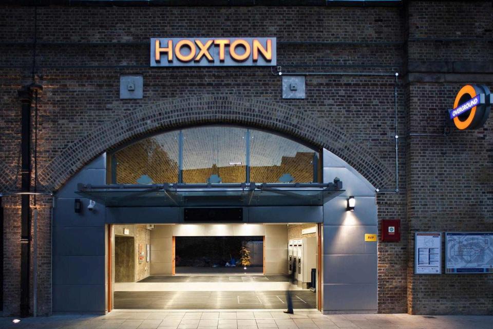 Hoxton station: key station on the London Overground