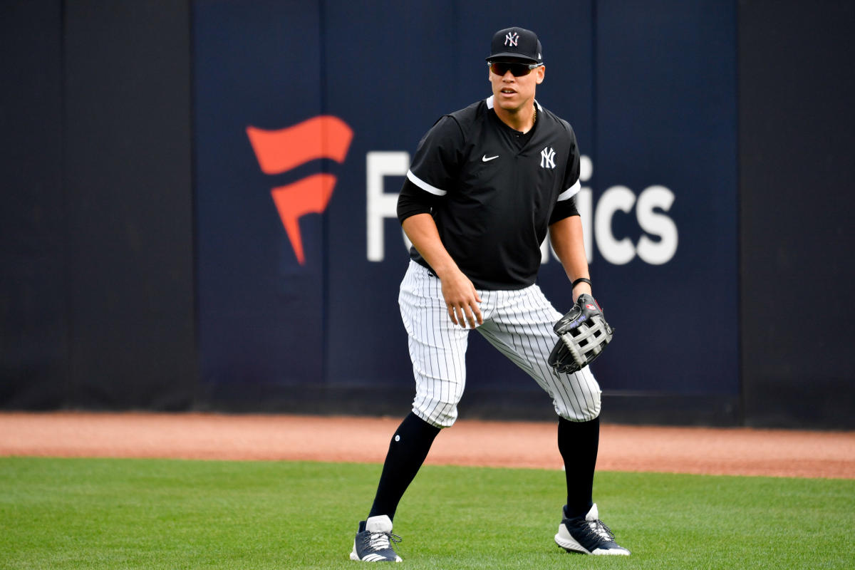 Photo: Yankees Aaron Judge and Giancarlo Stanton in Spring