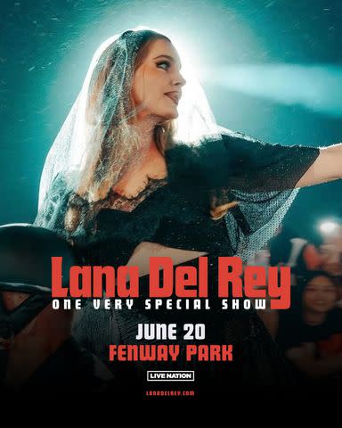 <p>Live Nation</p> Lana Del Rey