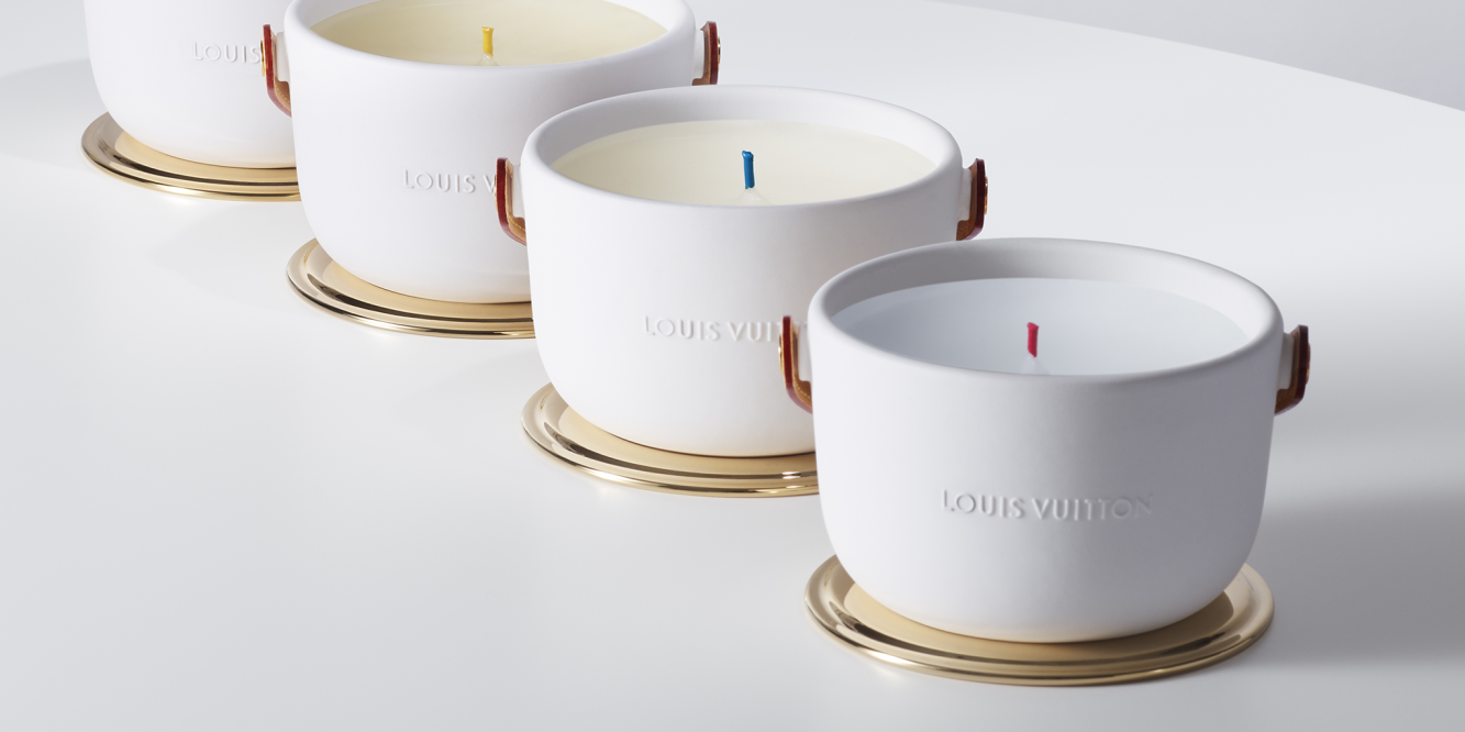 Louis Vuitton is dropping a line of very luxe, scented candles