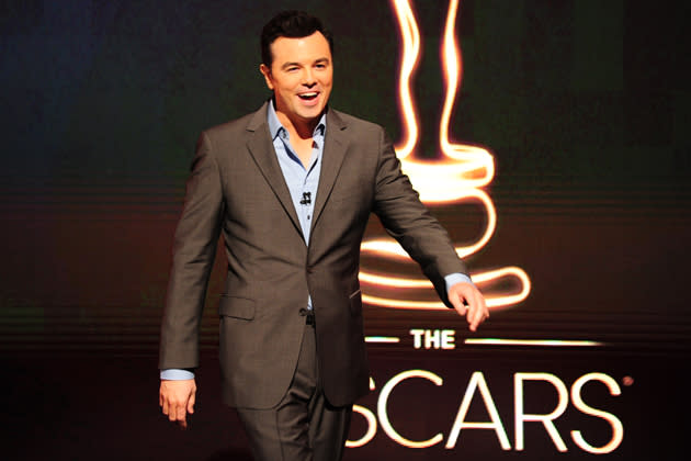 Ist dieses Jahr Gastgeber bei den Oscars: Seth MacFarlane (Bild: AFP)