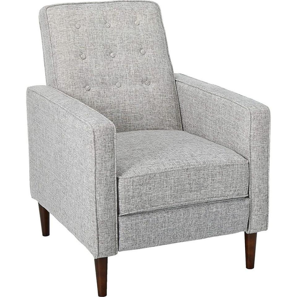 2) GDFStudio Macedonia Tufted Back Fabric Recliner