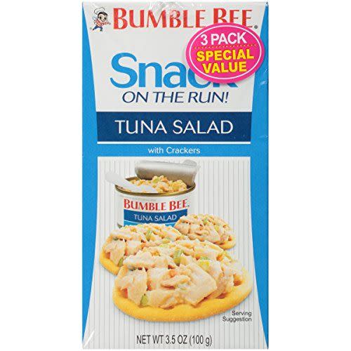 Bumble Bee Tuna Salad with Crackers, 3-Pack