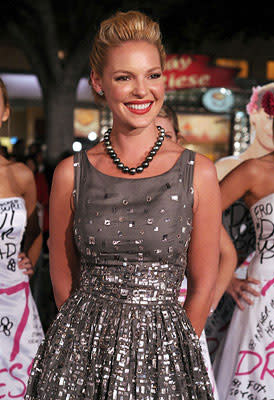 Katherine Heigl at the Los Angeles premiere of 20th Century Fox's 27 Dresses